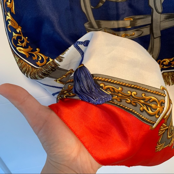 Designer Inspired Square Scarf - Picture 7 of 15